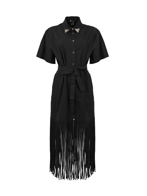 Abito Avigliano in popeline con frange PINKO | 106827 A2LDZ99